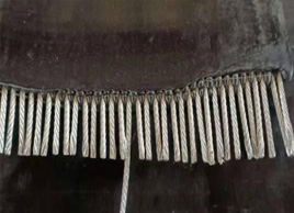 矿用钢丝绳芯阻燃皮带